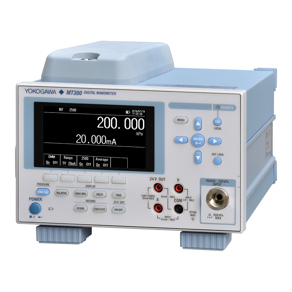 YOKOGAWA  MT300-G07 디지탈압력계 16 Mpa 게이지 압력계 모델