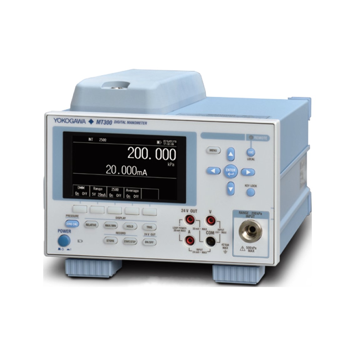 YOKOGAWA MT300 디지털 마노미터, -D01 10kPa Differential pressure model