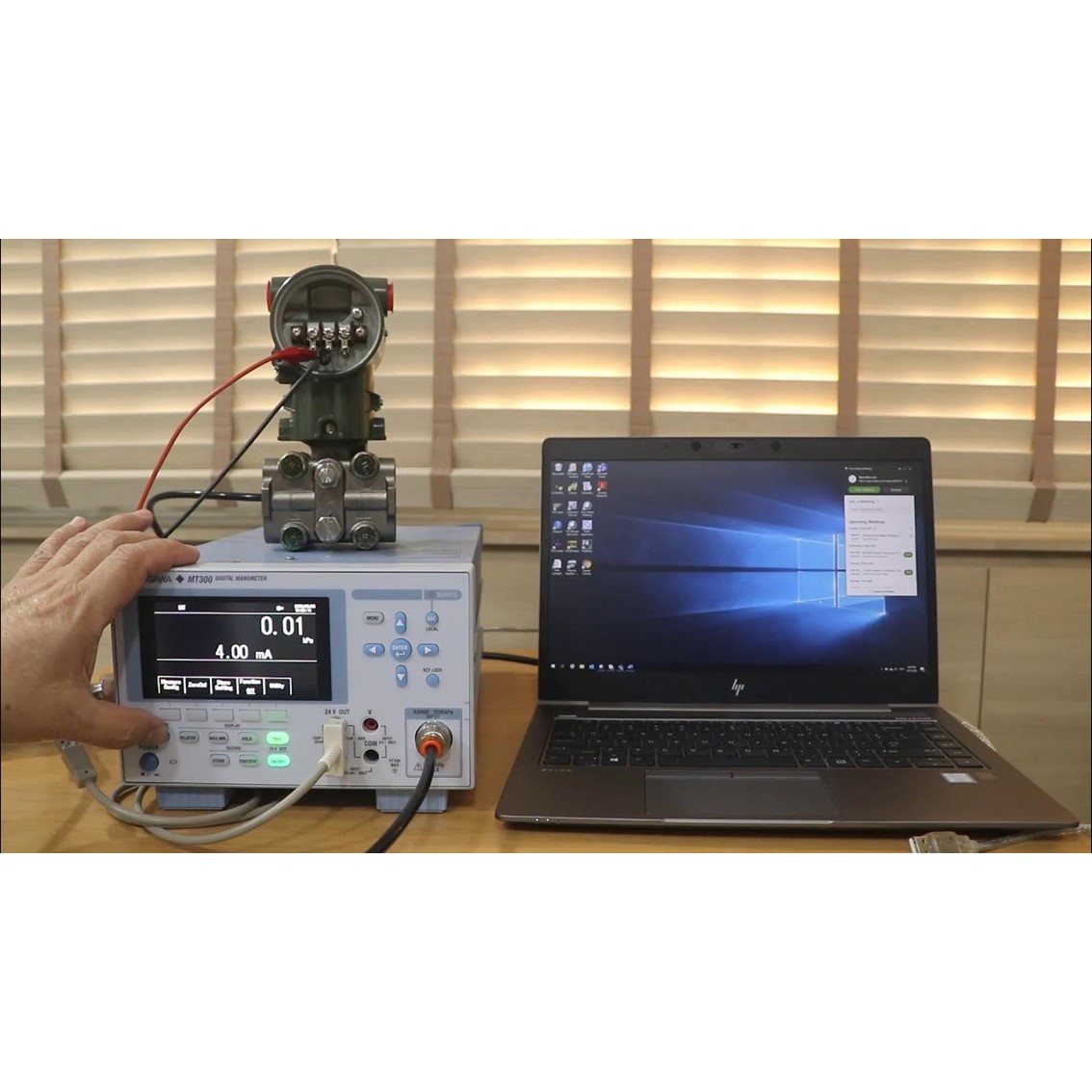 YOKOGAWA MT300 디지털 마노미터, -D05 700kPa Differential pressure model