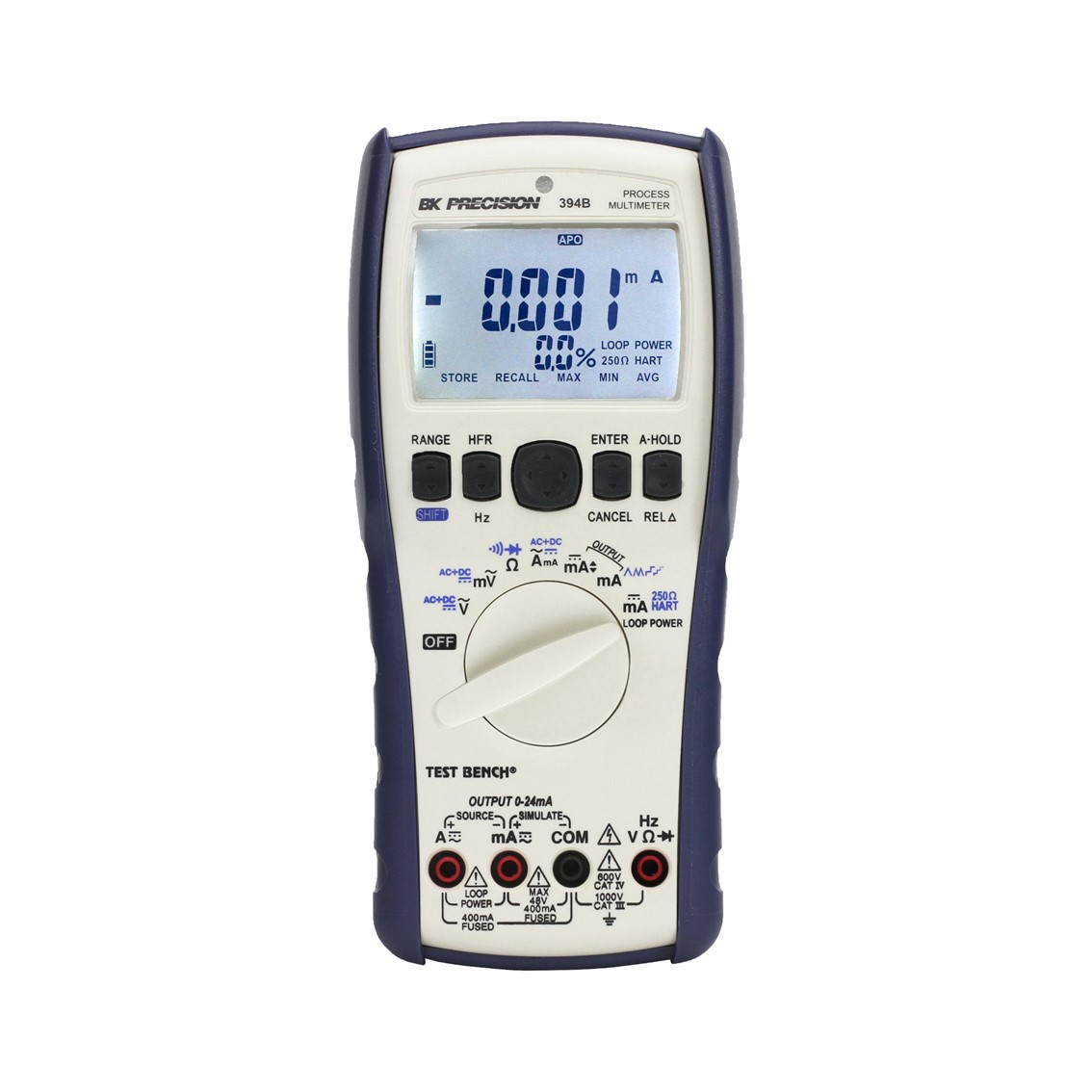 BK PRECISION 391B True RMS 휴대형 디지털 멀티미터 40,000 카운트