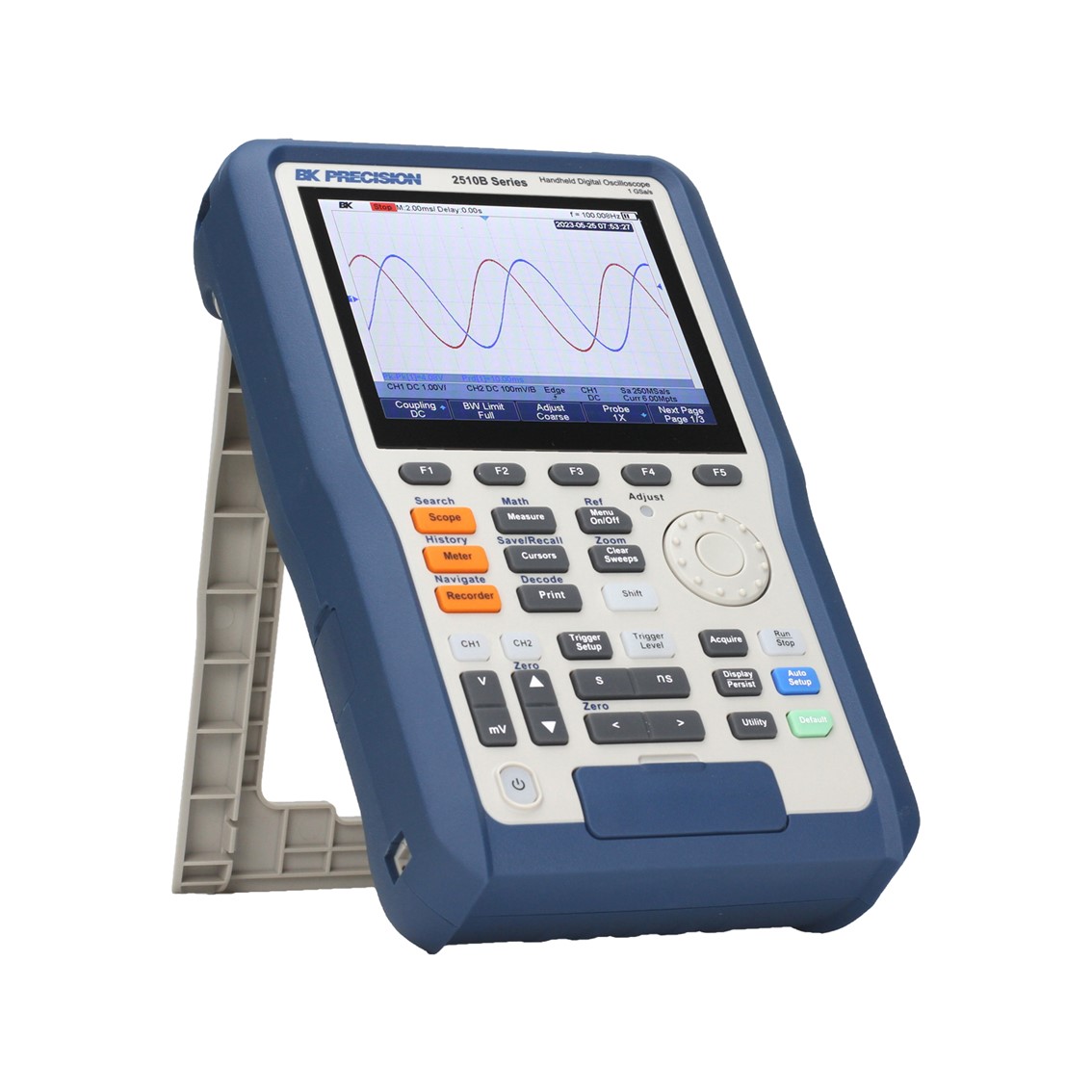 BK PRECISION 2516B 휴대형 오실로스코프 200MHz,1GSa,12Mpts