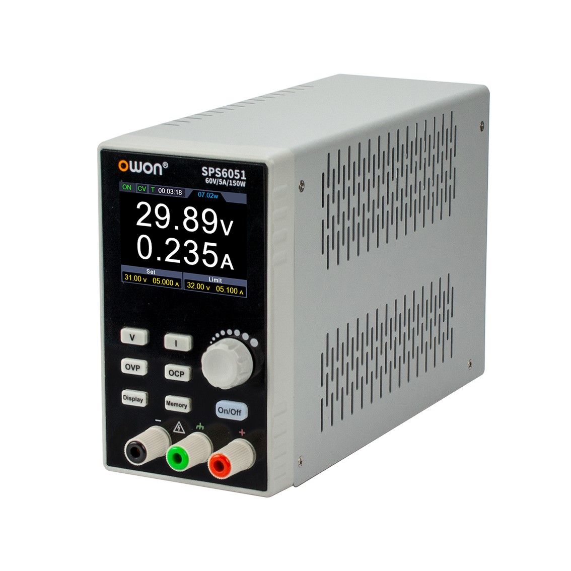 OWON SPS3081 30V, 8A, 120W DC파워서플라이 해상도10mV,1mA, USB