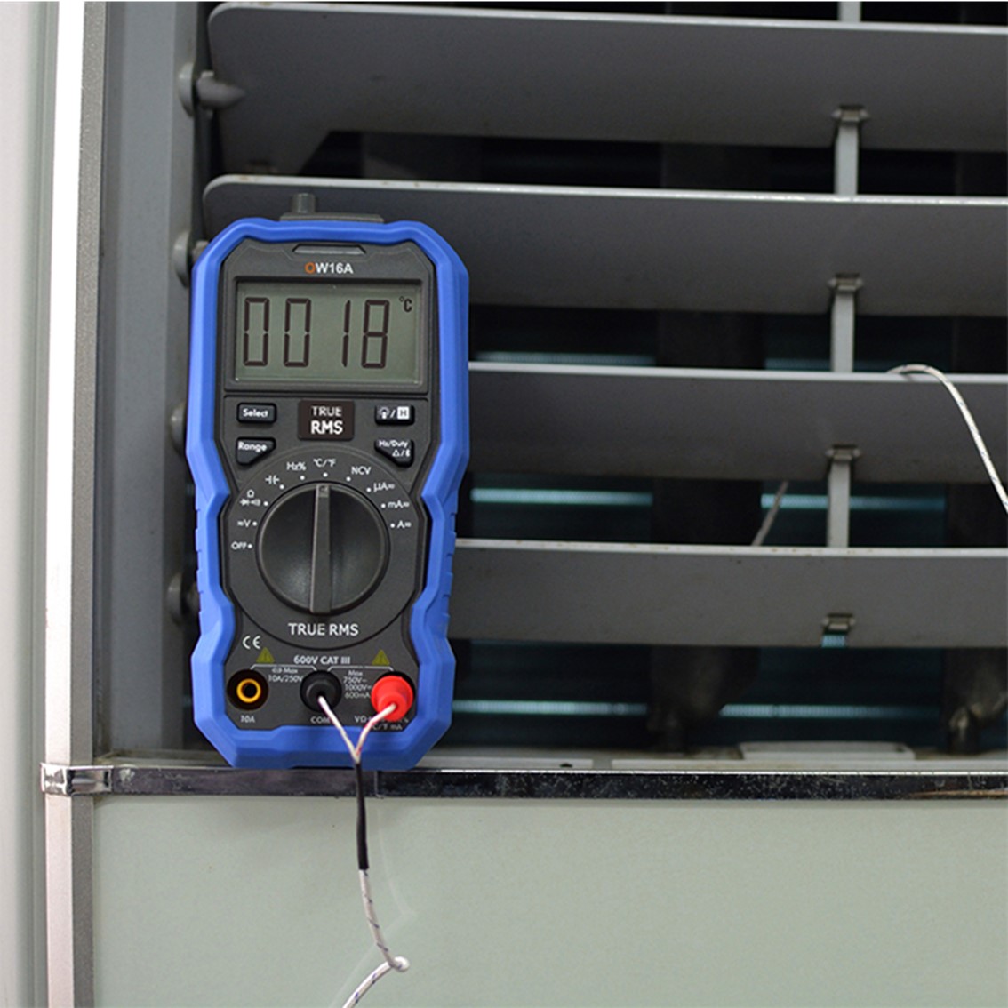 OWON OW16A 4.5 Digit 휴대용 디지탈 멀미미터, True RMS, 온도. NCV, 10A