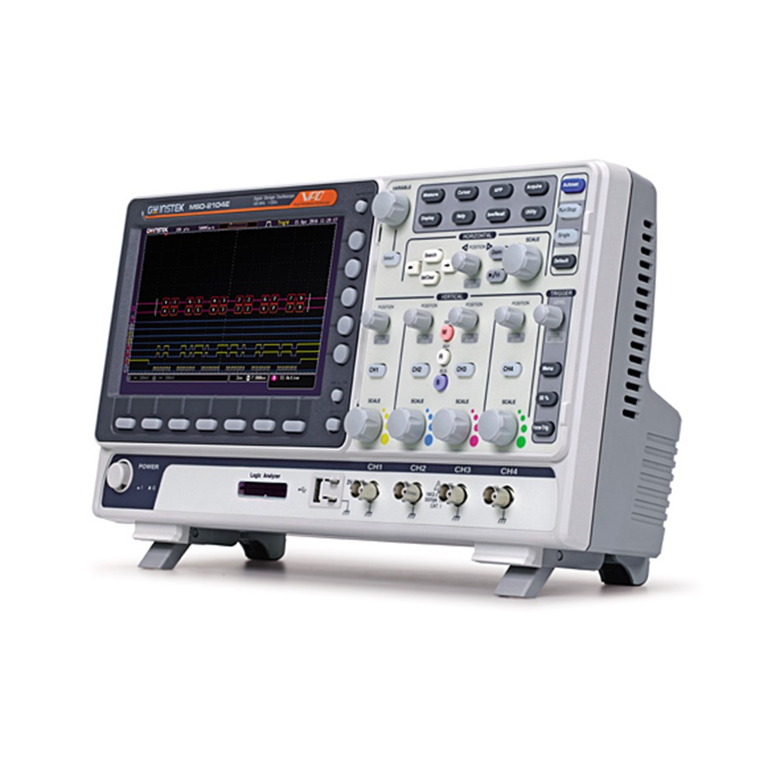 GWINSTEK MSO-2104E 디지탈 오실로스코프 4채널,100MH,1GSa,10Mpts