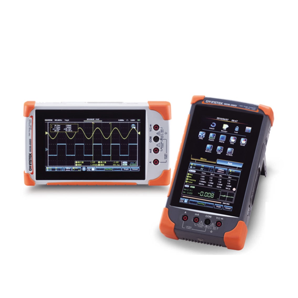 GWINSTEK GDS-210 휴대용 오실로스코프 1채널,100MHz,1M,5,000 DMM