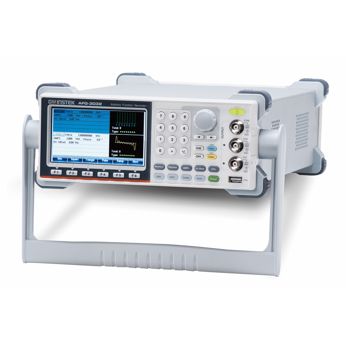 GWINSTEK AFG-3031 1채널 1Hz ~30MH 임의함수발생기,파형발생기