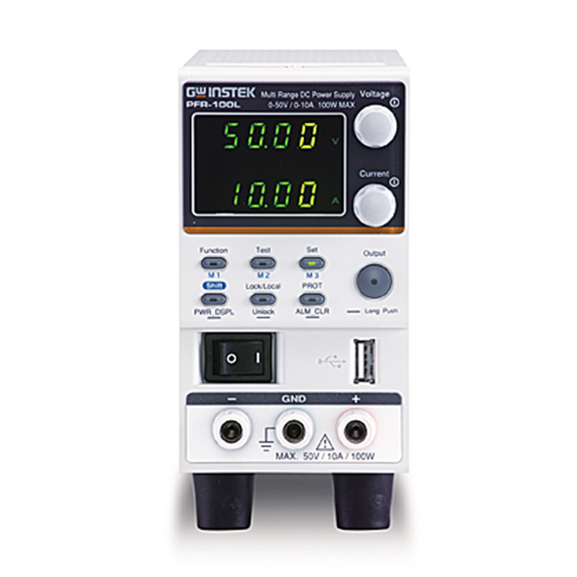 GWINSTEK PFR-100L DC파워서플라이 50V,10A,100WDC전원공급기 GPIB,LAN