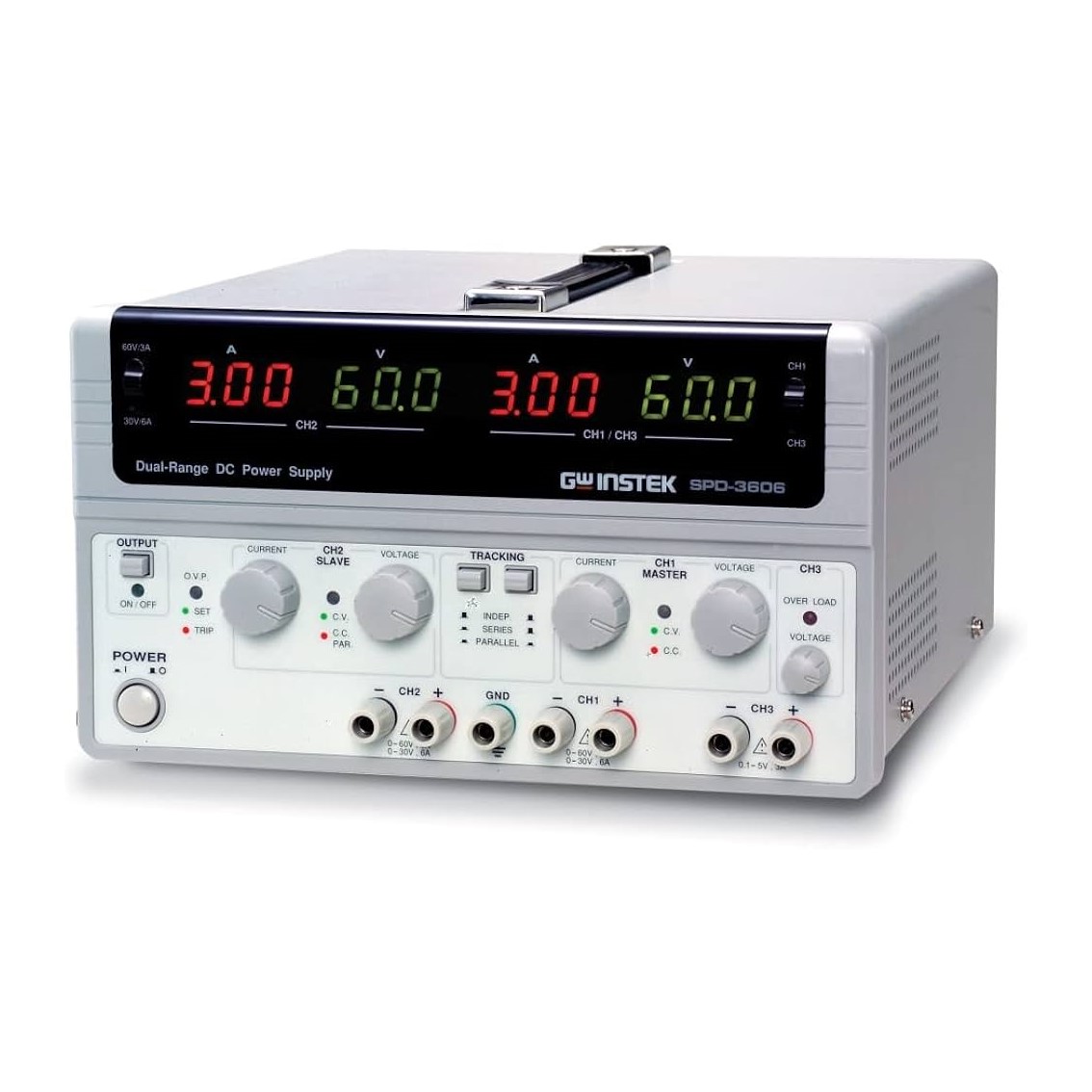 GWINSTEK SPD-3606 3채널 DC파워서플라이,DC전원공급기 30V,6A,120V,3A
