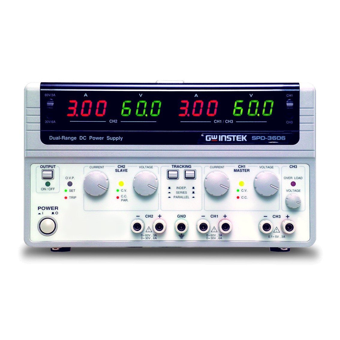 GWINSTEK SPD-3606 3채널 DC파워서플라이,DC전원공급기 30V,6A,120V,3A