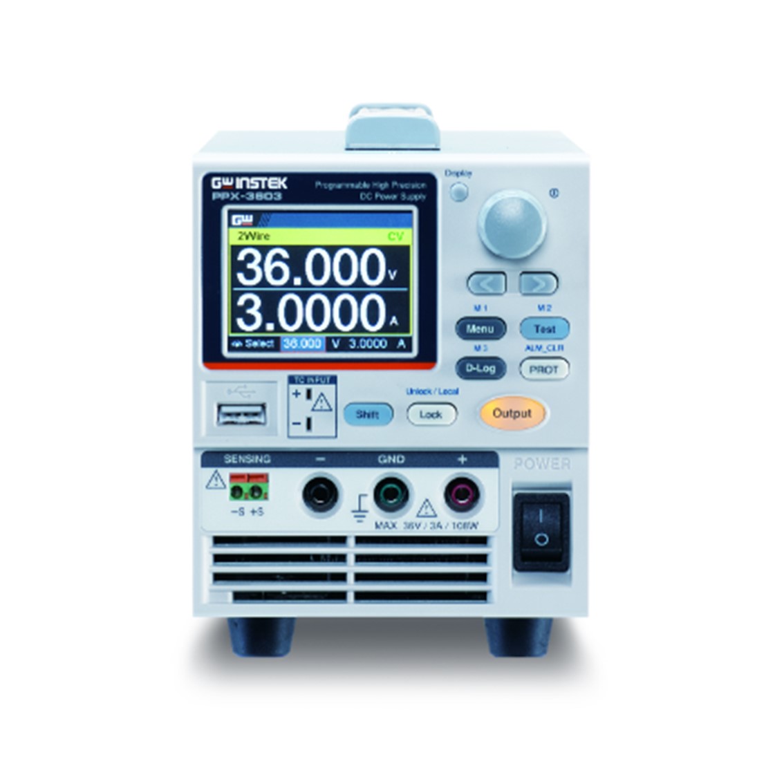 GWINSTEK PPX-2005 고정밀 DC파워서플라이 20V,5A,100W DC전원공급기