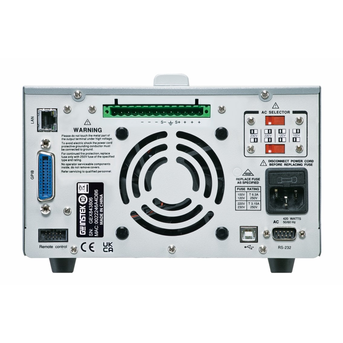 GWINSTEK GPP-7250 DC파워서플라이 72V,5A,360W DC파워서플라이,LAN