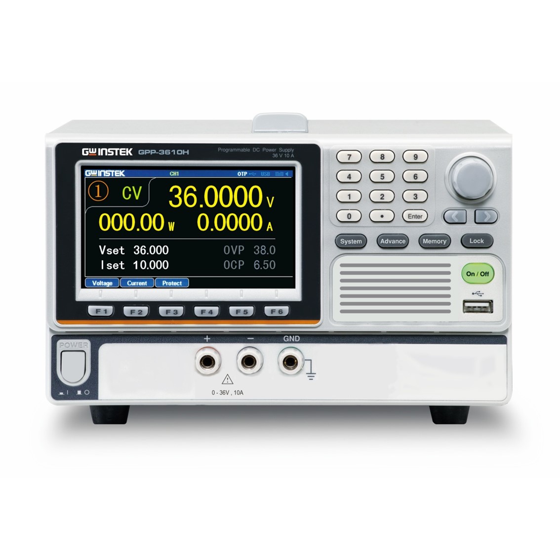 GWINSTEK GPP-7250 DC파워서플라이 72V,5A,360W DC전원공급기,LAN,GPIB