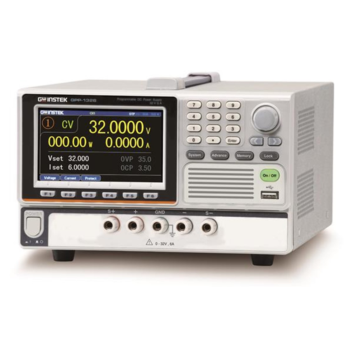 GWINSTEK GPP-1326 1채널 DC파워서플라이 32V,6A,192W DC전원공급기