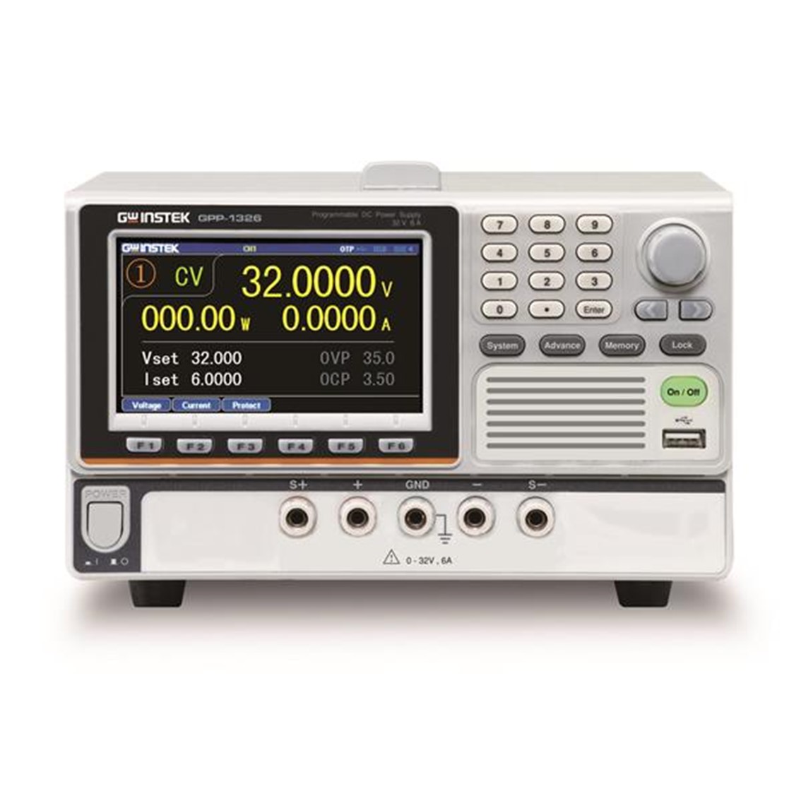 GWINSTEK GPP-1326 1채널 DC파워서플라이 32V,6A,192W DC전원공급기