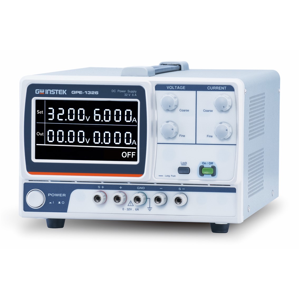 GWINSTEK GPE-1326 1채널 리니어 DC파워서플라이 32V,6A,192W DC전원공급기