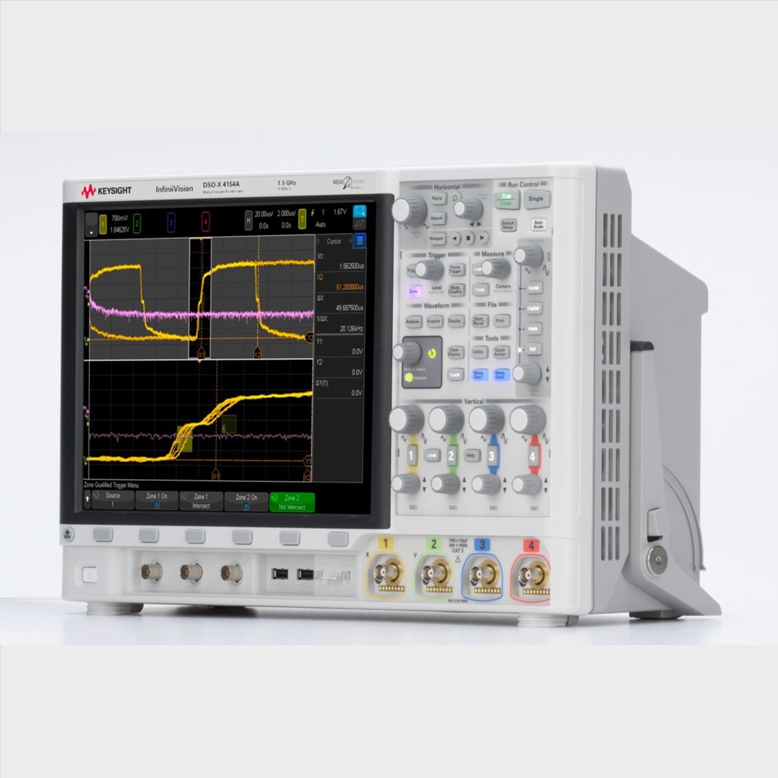 KEYSIGHT DSOX4054G 4채널,500MHz 디지탈오실로스코프,파형발생기