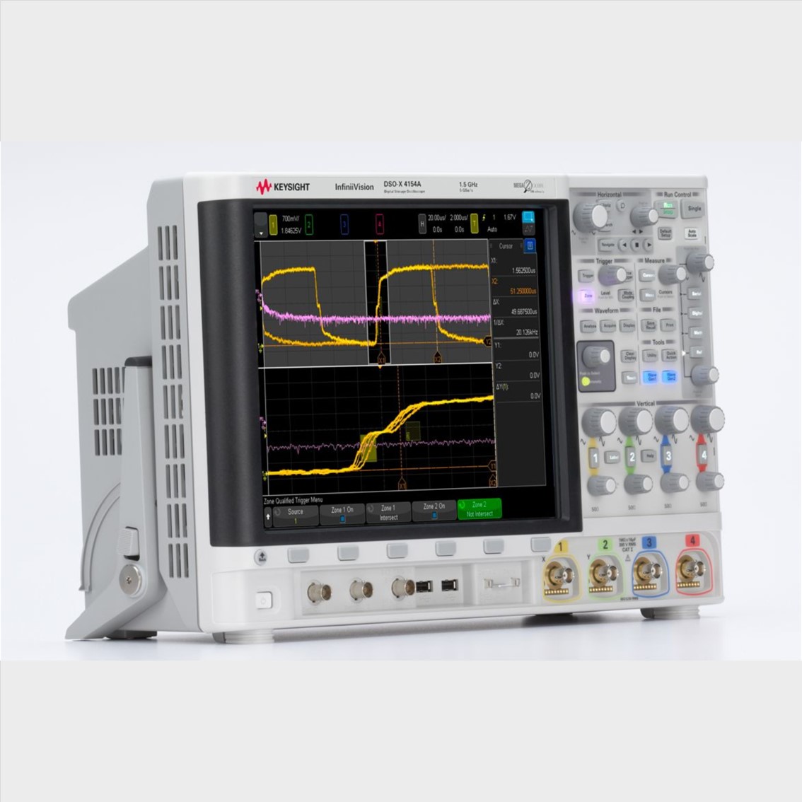 KEYSIGHT DSOX4104G 4채널,1GHz디지탈오실로스코프,파형발생기