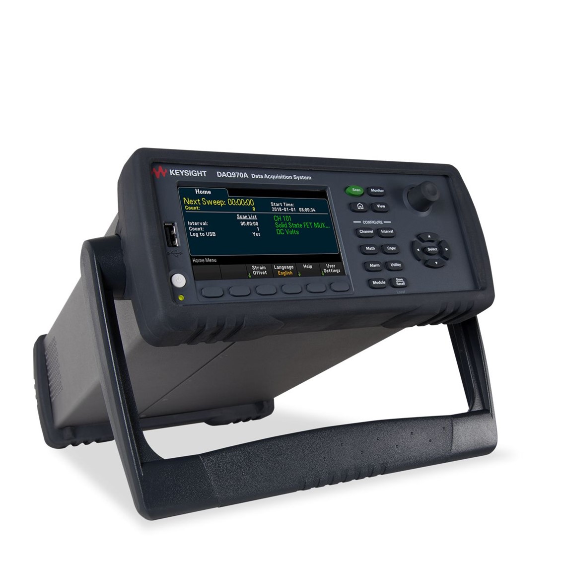 KEYSIGHT DAQ970A 데이터 수집 시스템, 6.5디지트, 0.003%,USB,LAN