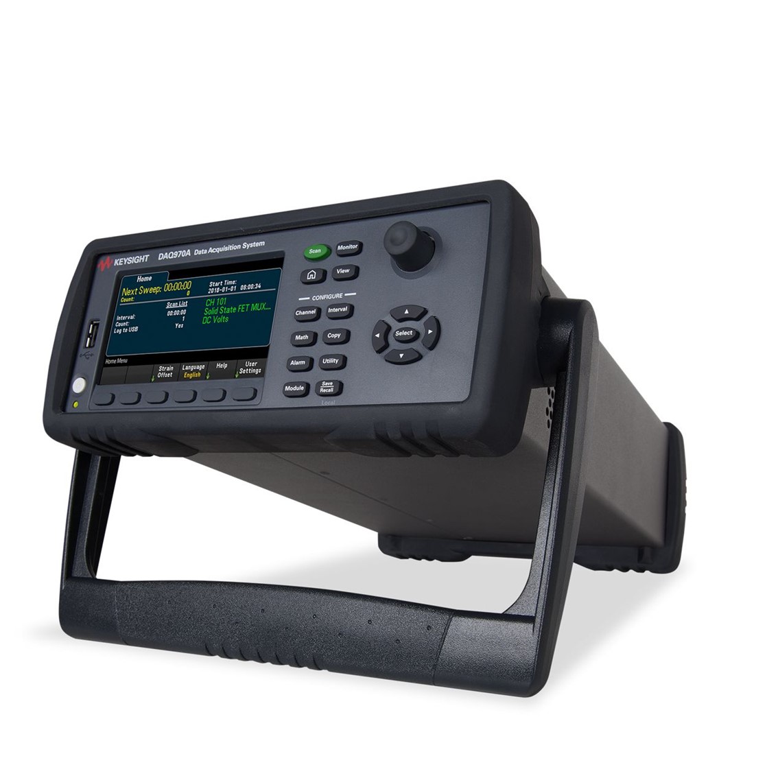 KEYSIGHT DAQ970A 데이터 수집 시스템, 6.5디지트, 0.003%,USB,LAN