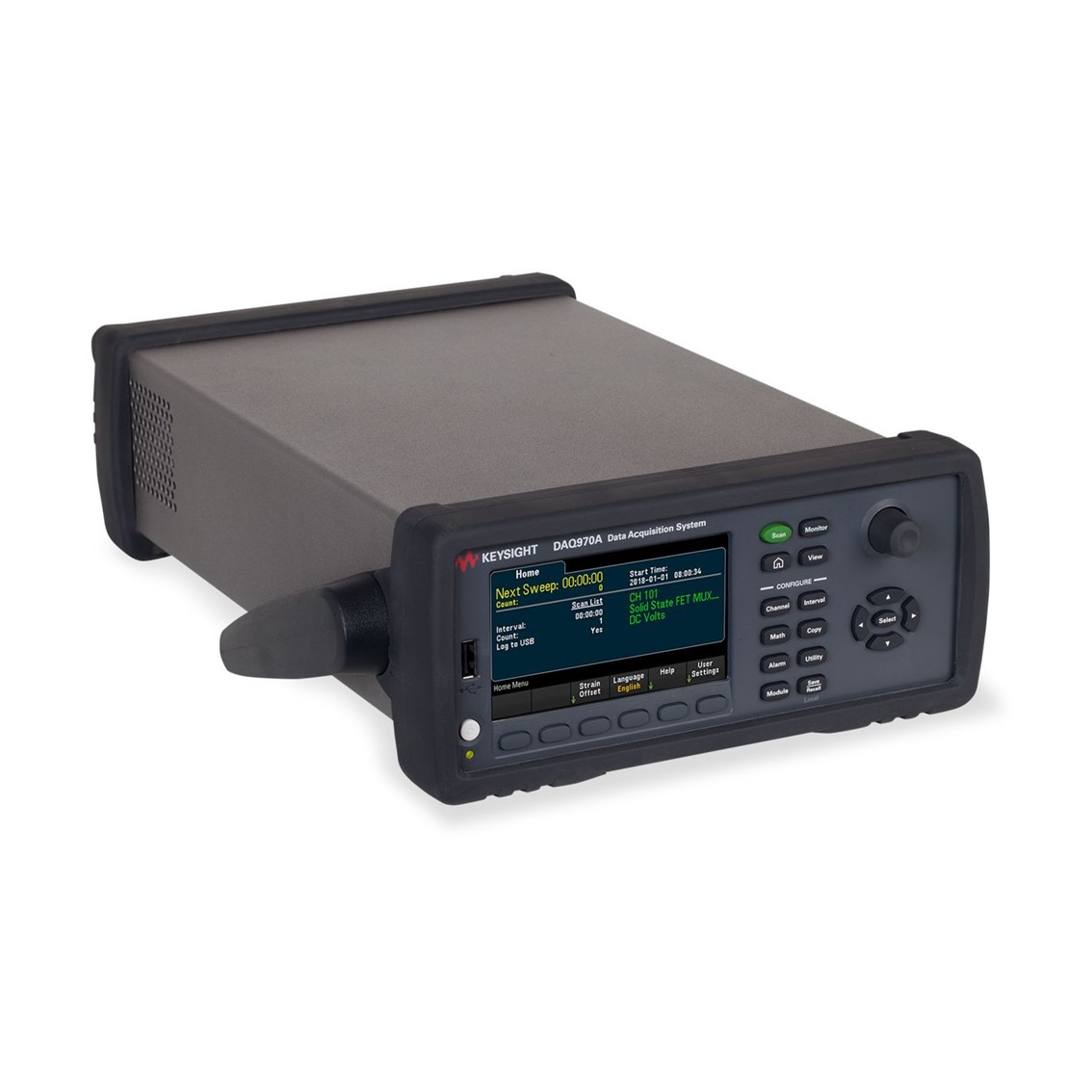 KEYSIGHT DAQ973A 데이터 수집 시스템, 6.5디지트, 0.003%, USB, LAN, GPIB