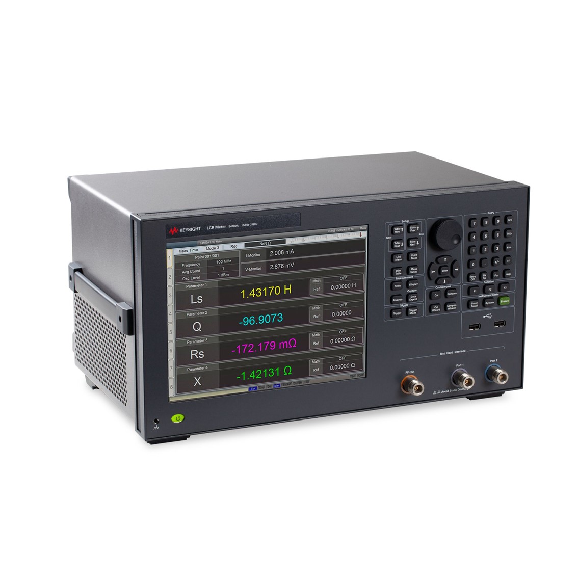 KEYSIGHT E4982A 고성능 LCR 미터 1 MHz~300MHz,500MHz,1GHz,3GHz