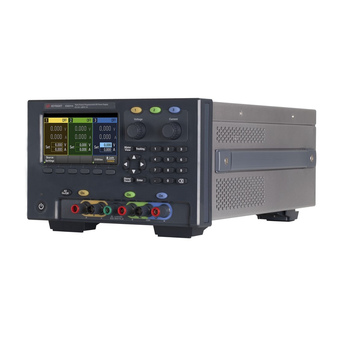 KEYSIGHT E36311A 삼중 출력 DC파워서플라이 1채널:6V,5A or 2채널:±25V,1A DC전원공급기