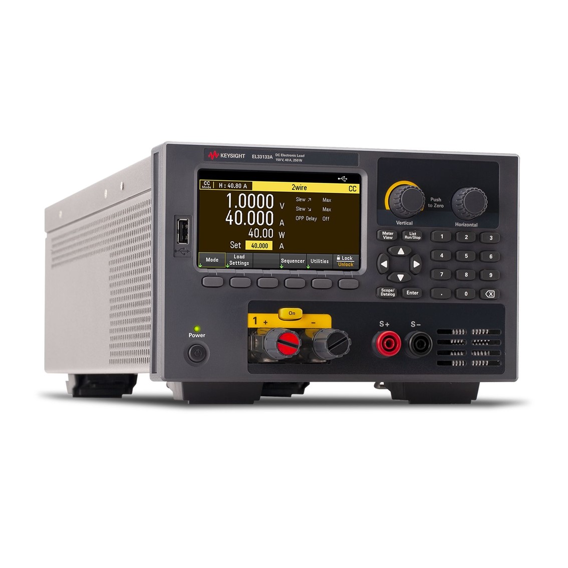 KEYSIGHT EL33133A DC 전자로드1채널,150V,40A,250W DC전자부하