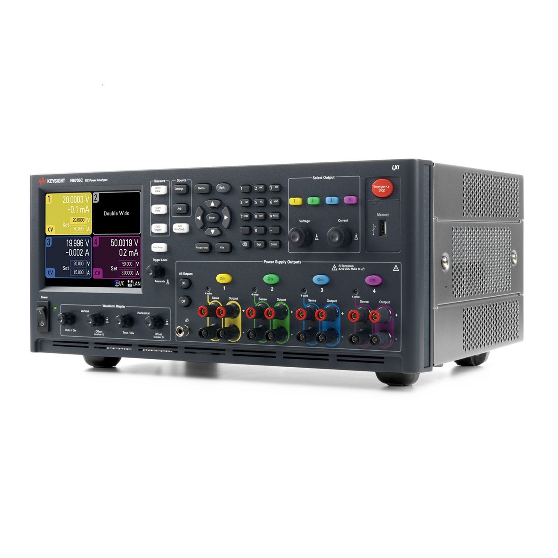 KEYSIGHT N6705C DC전력분석기,파워미터 메인프레임 USB/LAN/GPIB