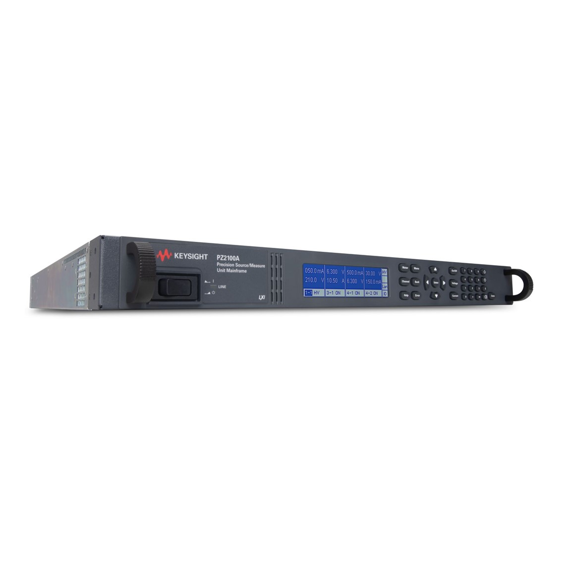 KEYSIGHT PZ2100A 고밀도 정밀 소스측정장치 SMU 메인프레임 4슬롯,1U