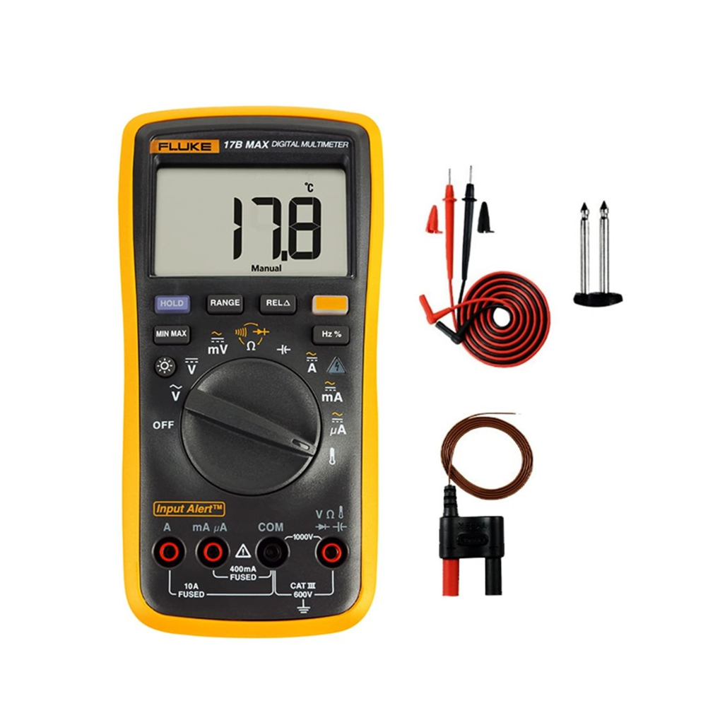 FLUKE-17B MAX-02/APC 정품 플루크 디지털멀티미터, 테스터기 1MM