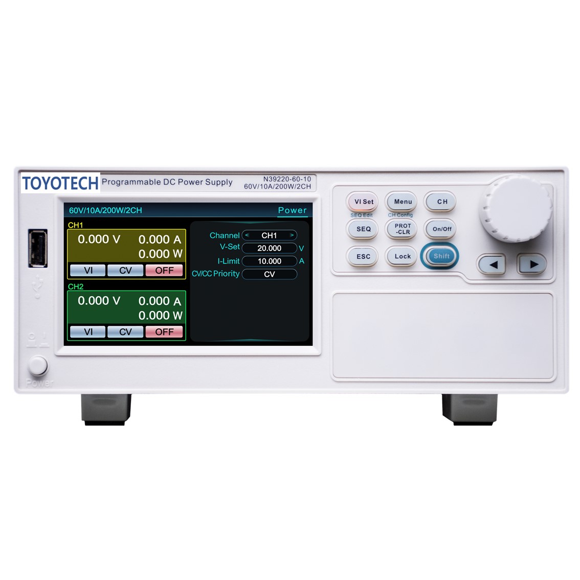 TOYOTECH N39260-150-08 2채널 DC파워서플라이 150V/8A/600W*2 DC전원공급기