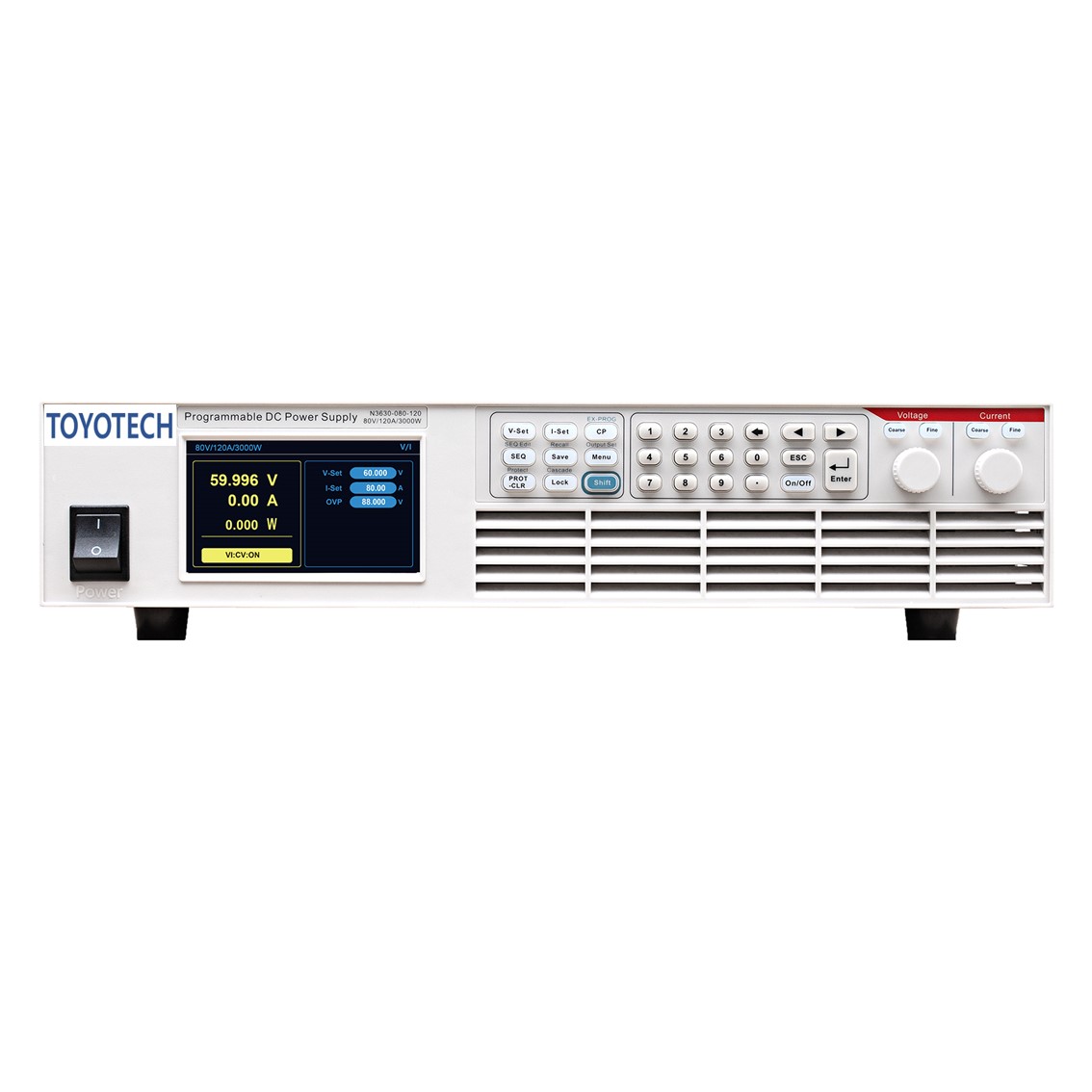 TOYOTECH N3618-600-005 DC파워서플라이 600V/5A/1800W/2U DC전원공급기