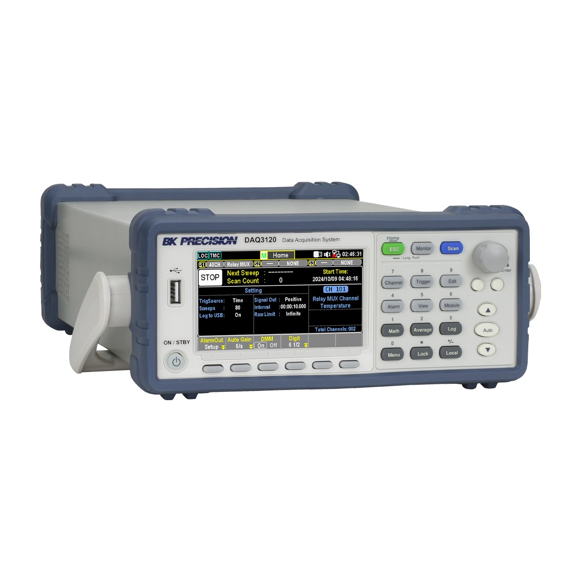 BK PRECISION DAQ3120-GPIB 데이타로거,멀티미터 데이타수집