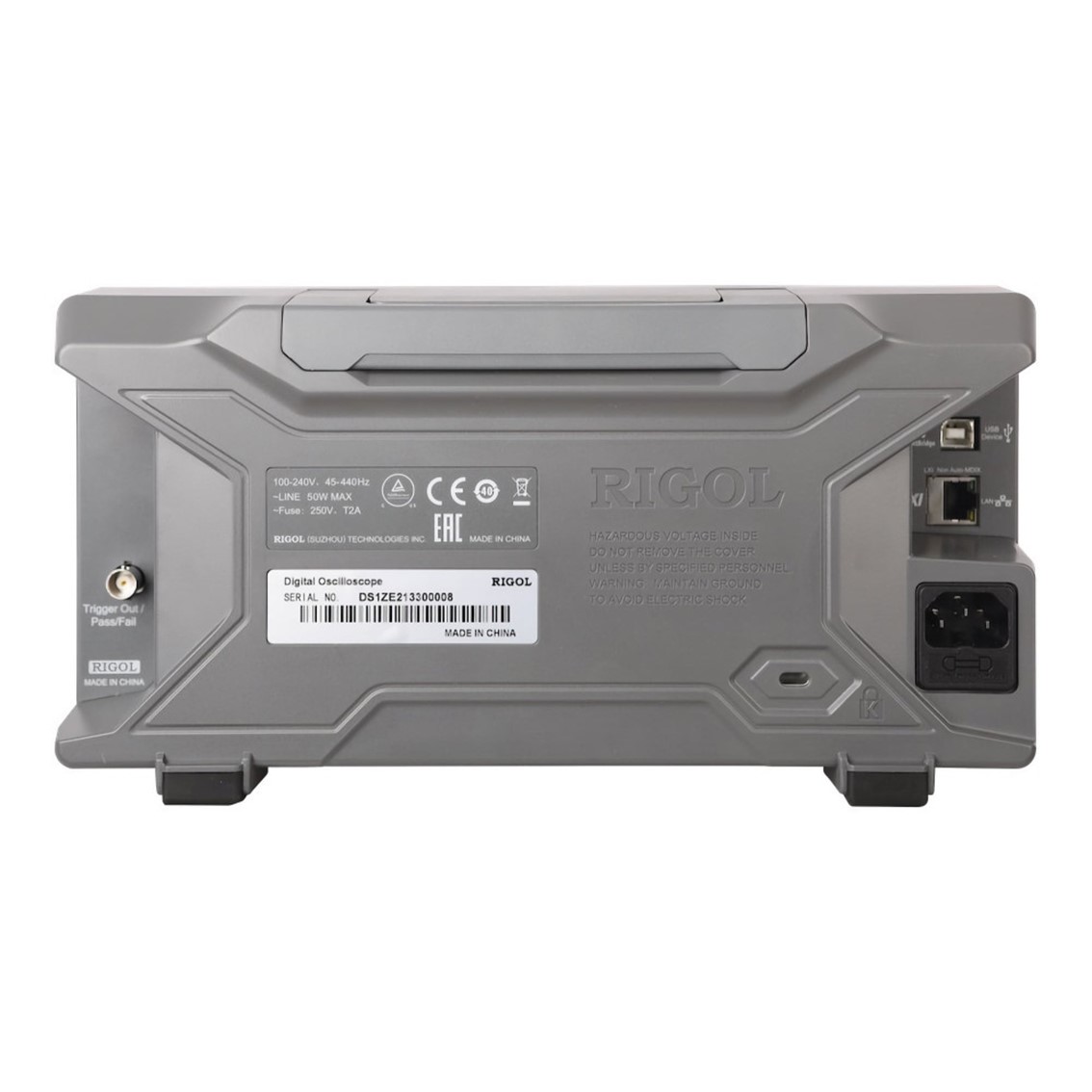 RIGOL DS1202Z-E 2채널, 200MHz, 1GSa/s, 24Mpts 디지털 오실로스코프