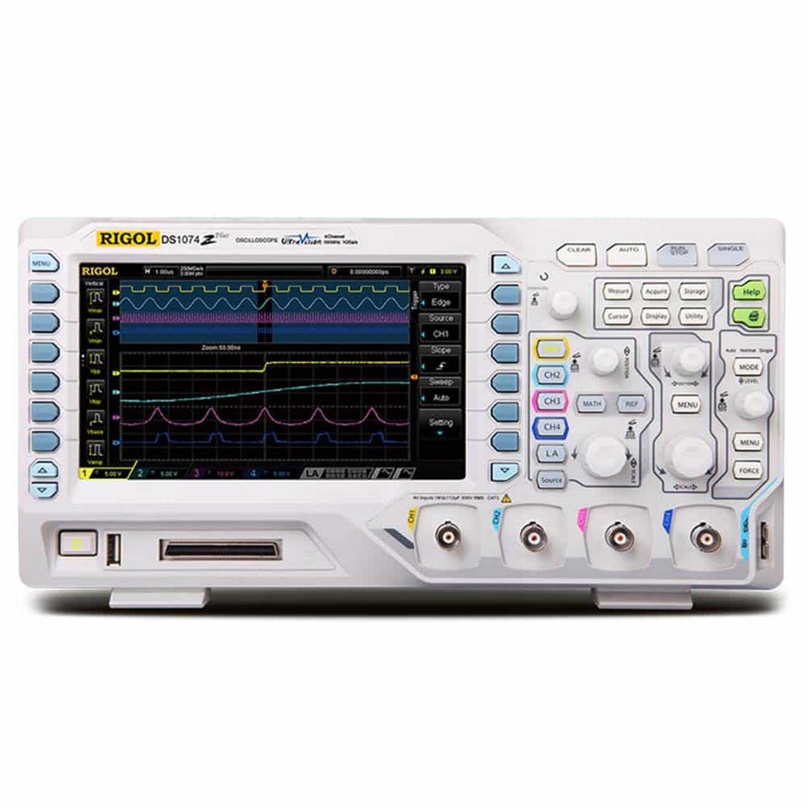 RIGOL DS1054Z 4채널, 50MHz, 1GSa/s 디지털 오실로스코프