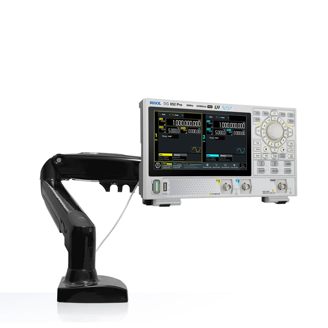 RIGOL DG821 Pro 1채널, 25MHz, 625MSa/s, 16bit 함수발생기, 임의파형발생기