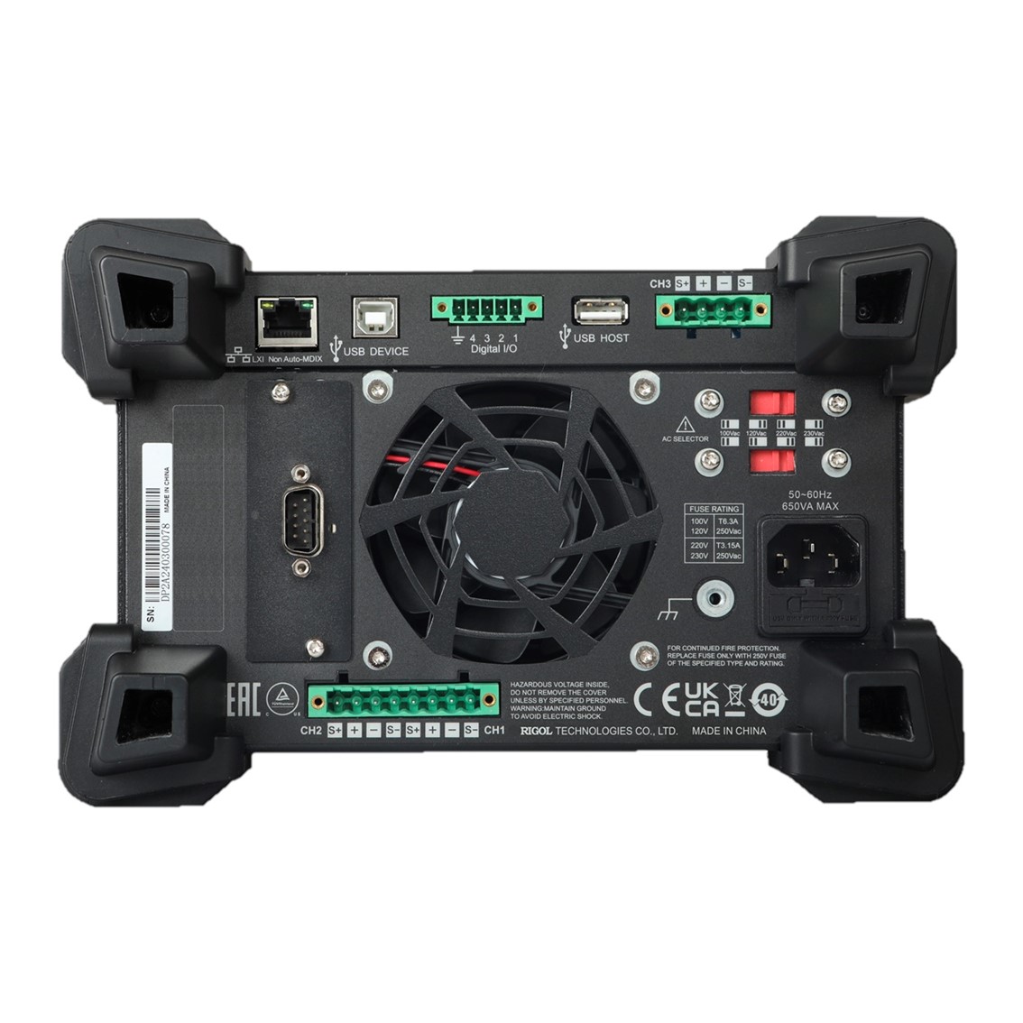 RIGOL DP2031 3채널(32V,3A 32V,3A 6V,5A),222W,1mV,1mA DC파워서플라이 DC전원공급기