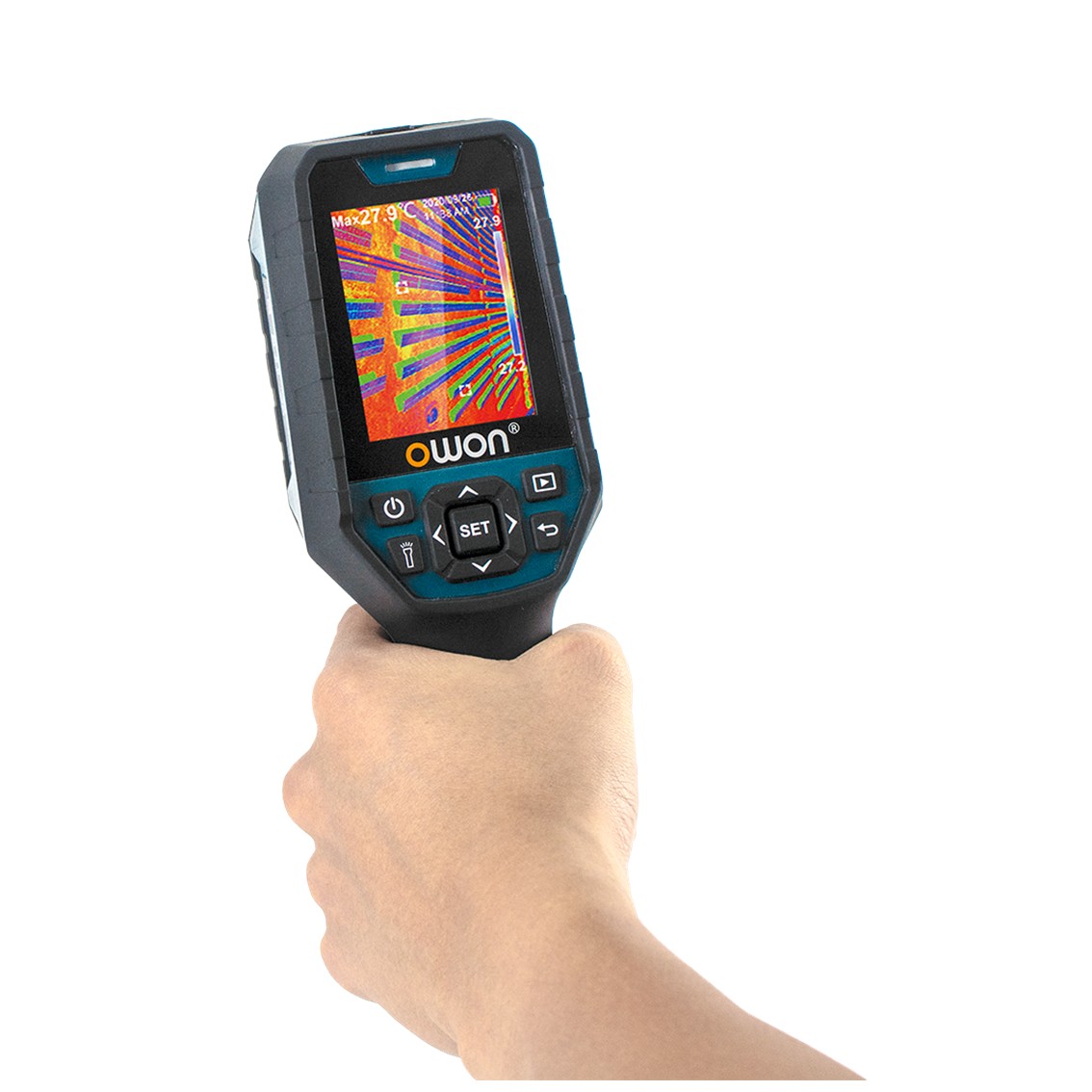 OWON TI219 열화상카메라, -20~400℃, 방수 IP65, 방진, 충격 내구성