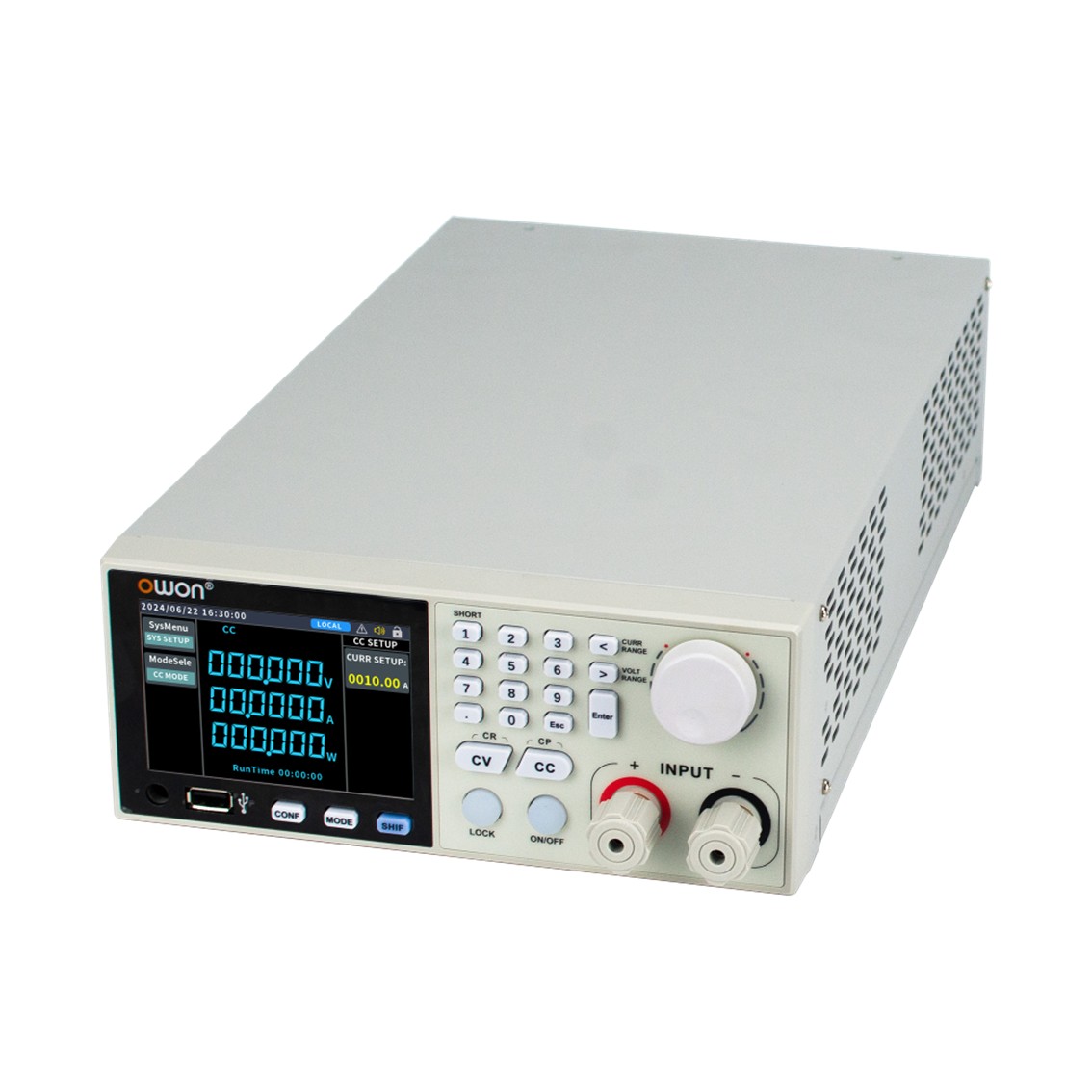 OWON OEL8511C DC전자로드 600V, 20A, 200W DC전자부하