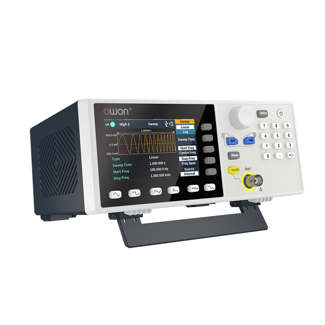 OWON DGE3061 파형 발생기 1채널, 60MHz, 300MS/s, 14Bits, 8K USB