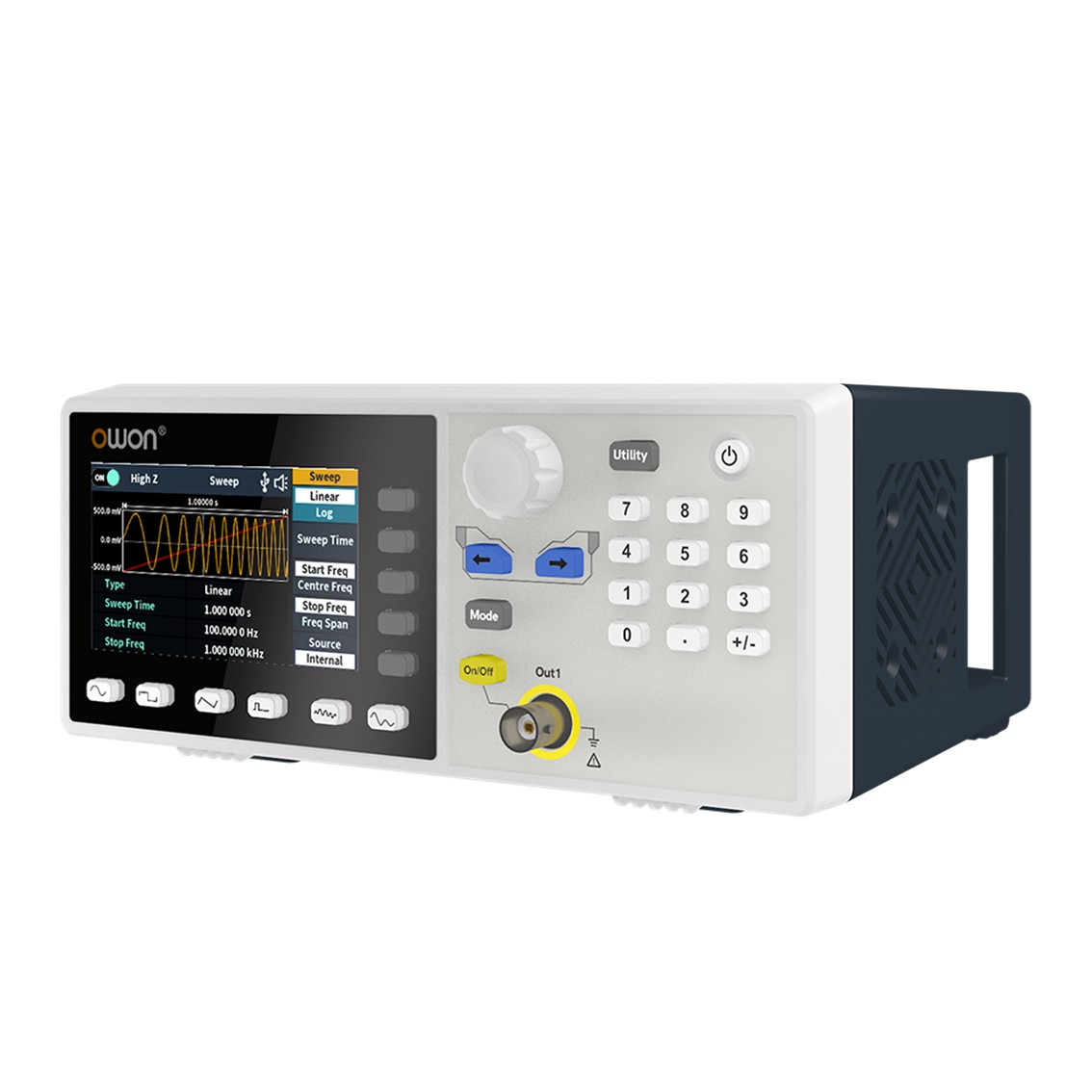 OWON DGE3061 파형 발생기 1채널, 60MHz, 300MS/s, 14Bits, 8K USB