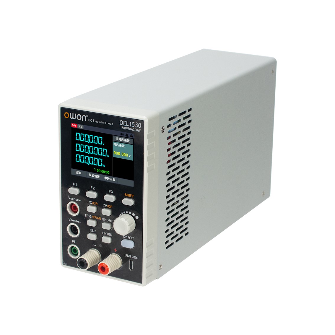 OWON OEL1515 DC전자로드 150V, 15A, 150W DC전자부하 RS232C, RS485