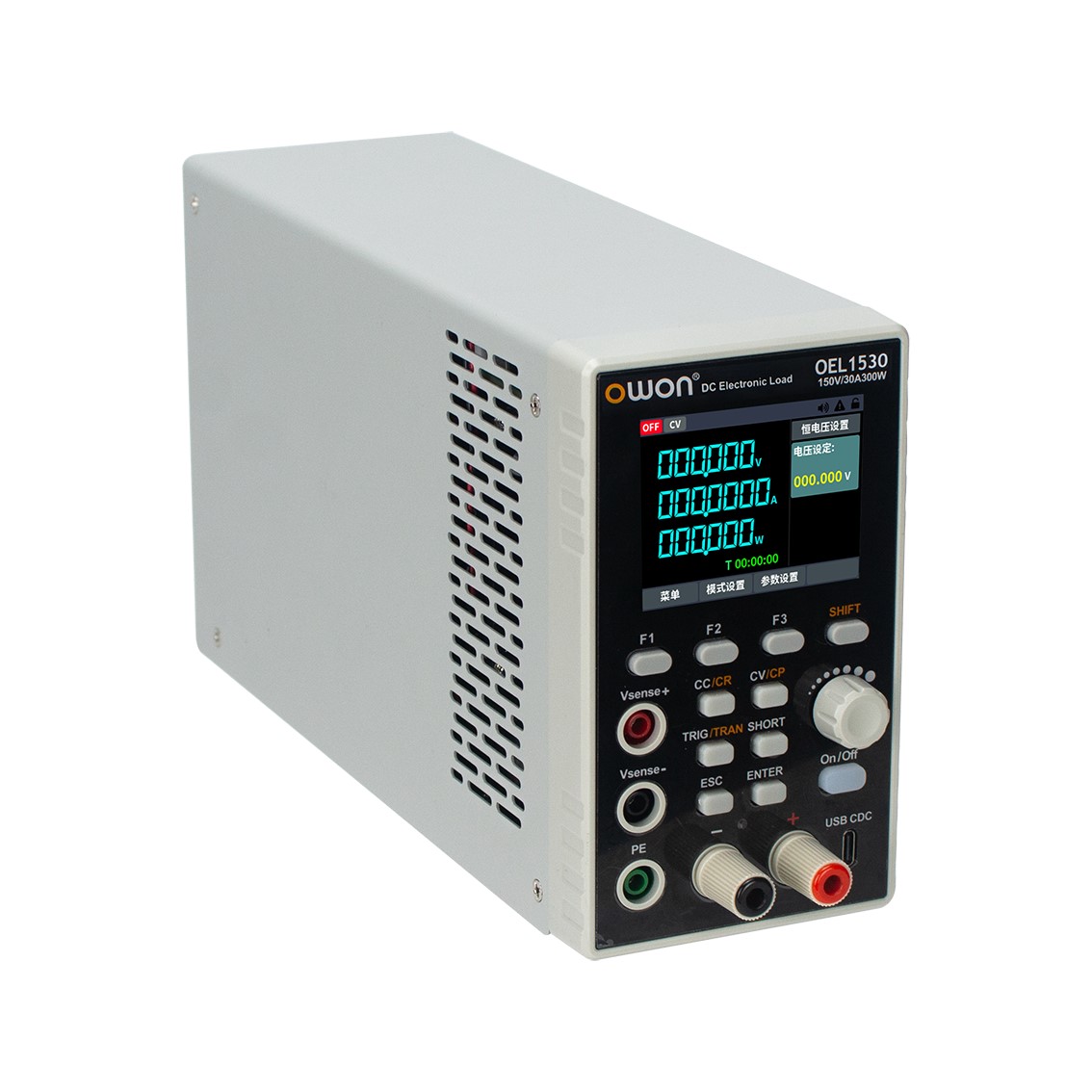 OWON OEL3030 DC전자로드 300V, 30A, 300W DC전자부하 RS232C, RS485