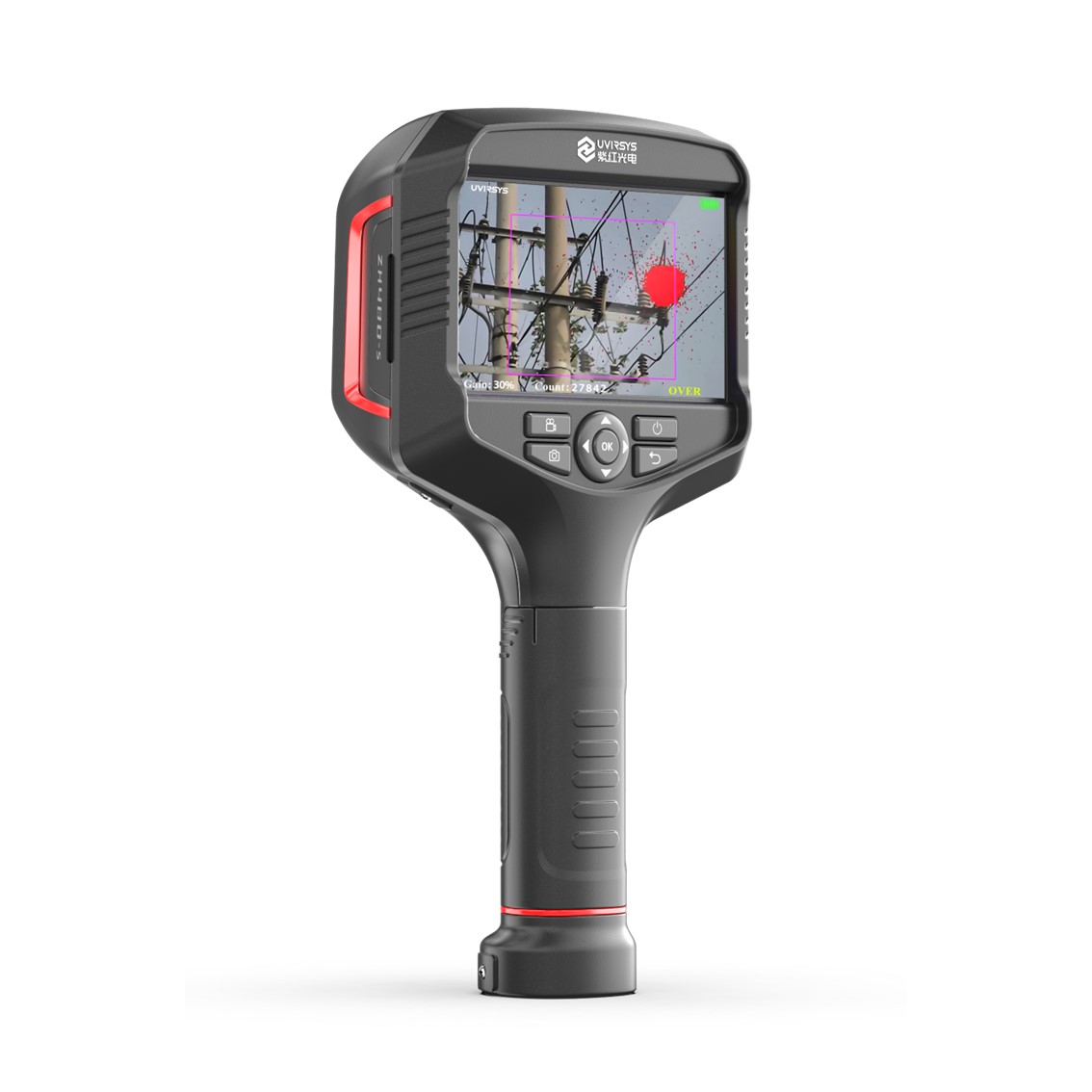 UVIRSYS ZH480-S  휴대용 코로나감지 카메라 *UV+VIS* 초음파음향카메라