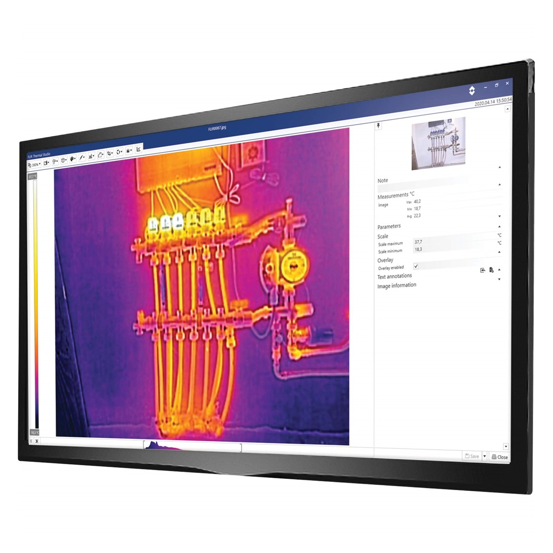 FLIR THERMAL STUDIO 열영상분석용 소프트웨어 영구라이센스