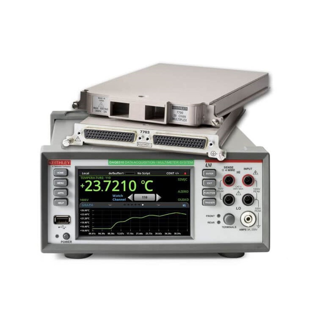 TEKTRONIX DAQ7700 데이터수집 20채널멀티플렉서