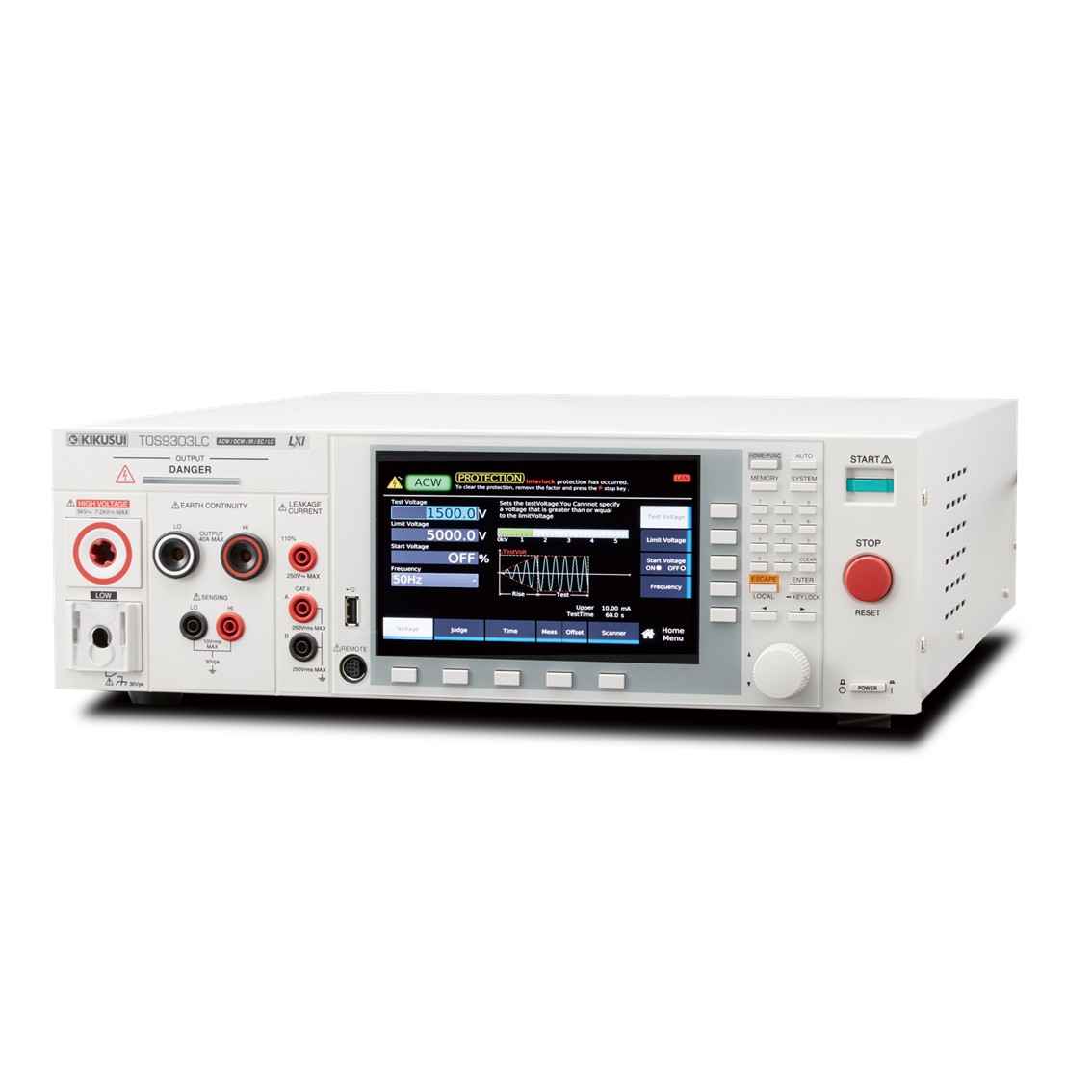 KIKUSUI TOS9301PD AC/DC내전압시험기, 절연저항시험, 부분방전시험기