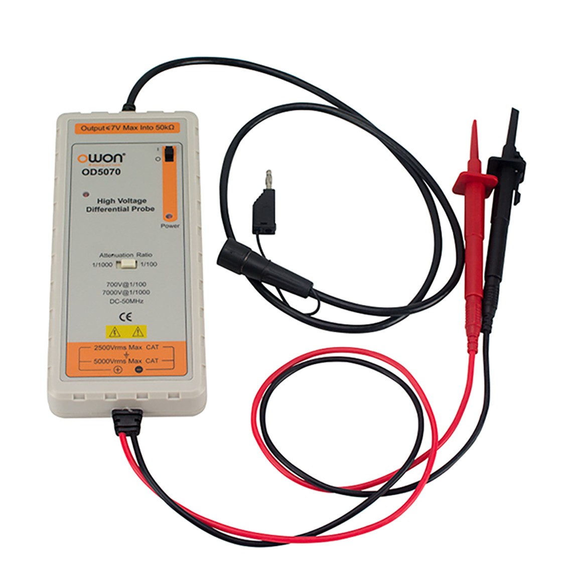 OWON OD5056  액티브 고전압 프로브 50MHz, 5600V