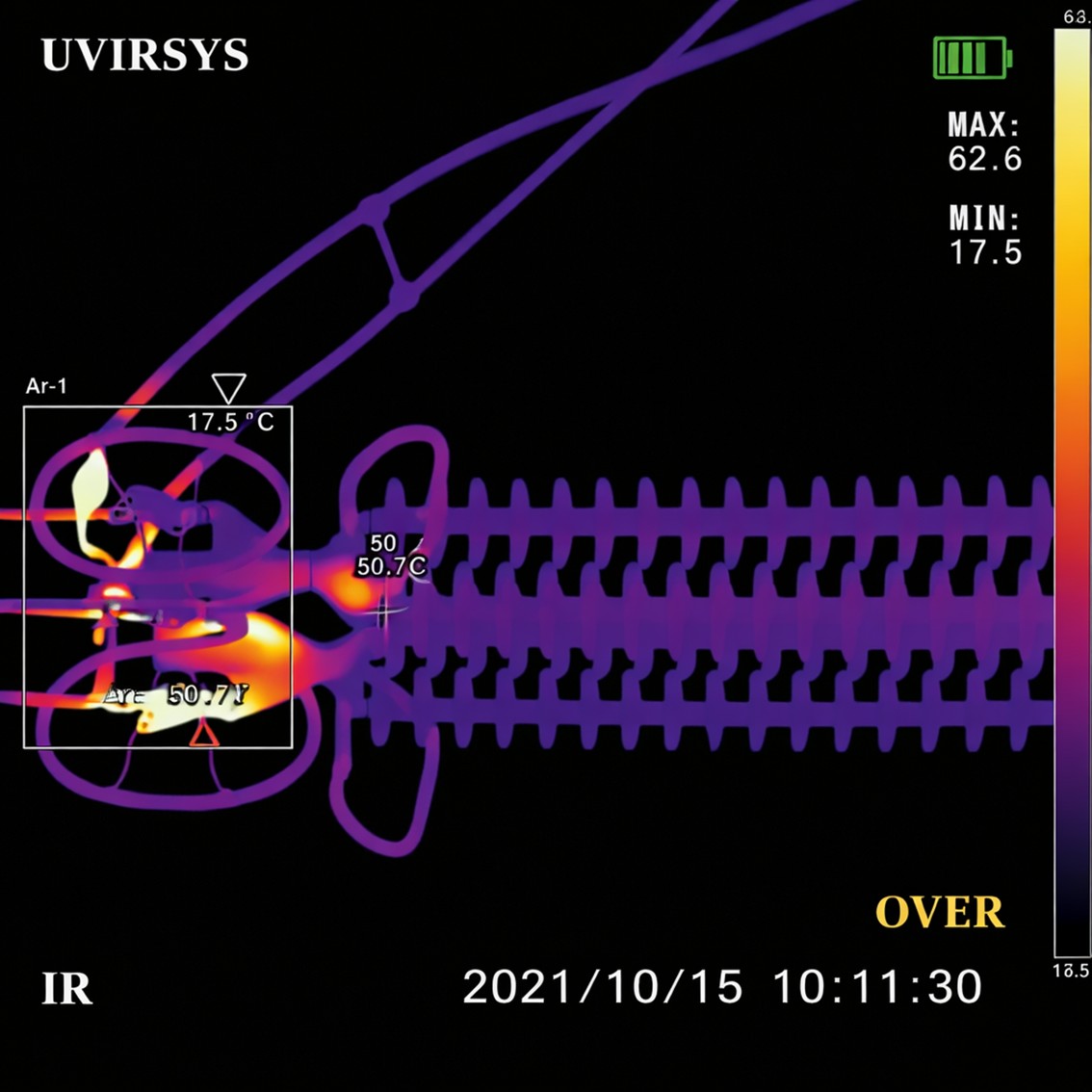 UVIRSYS ZH580-ONL  온라인 코로나 및 적외선 감지 카메라 UV, IR, VIS(기본 장치) 코로나 초음파음향카메라
