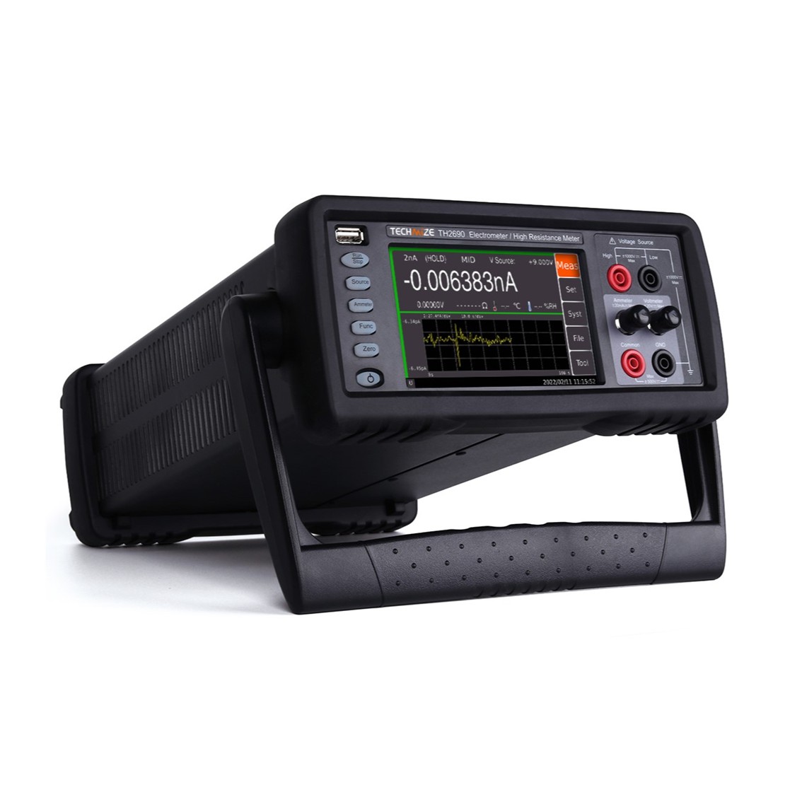 TECHMIZE TH2691A  멀티미터 전류계 0.01fA~20mA, 고저항계 3000PΩ, 전압계 1uV~20V